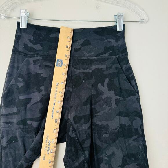 Lululemon Athletica Align Jogger 28" Incognito Camo Multi Grey Women's Size 4 - Picture 5 of 12